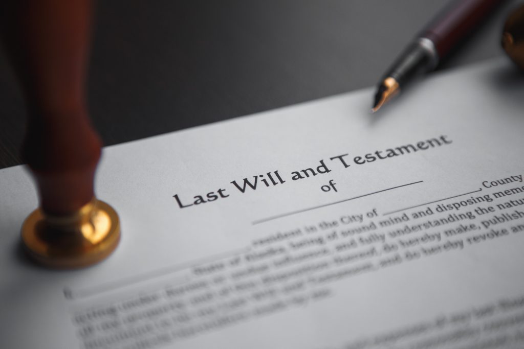 Drafting Last Will and Testament