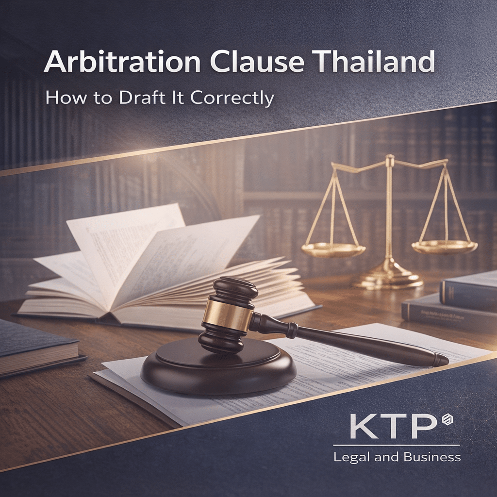 Arbitration Clause Thailand